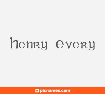 Henry Every